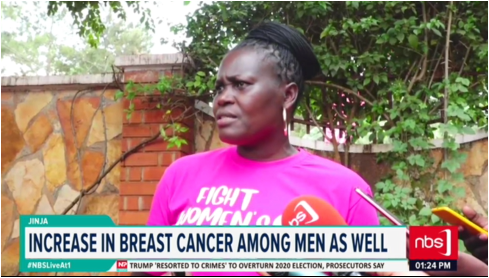 NBS Television (@nbstv) on Twitter photo Breast cancer, often associated with women, is increasingly affecting men in the Busoga sub-region.
Health experts at Rays of Hope Hospice Jinja have reported that 11 men are currently battling the disease in the region.
<a href="/HakimKanyere/">Hakim Kanyere</a>
#NBSLiveAt1 #NBSUpdates Breast cancer, often associated with women, is increasingly affecting men in the Busoga sub-region.
Health experts at Rays of Hope Hospice Jinja have reported that 11 men are currently battling the disease in the region.
<a href="/HakimKanyere/">Hakim Kanyere</a>
#NBSLiveAt1 #NBSUpdates