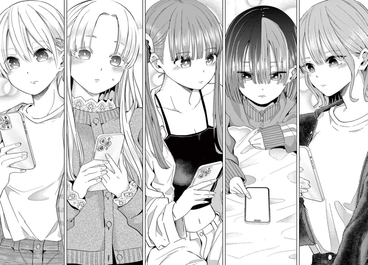 一枚目:1話 二枚目:12話 『恋喰少女』描き始めて半年経ちました。 作中