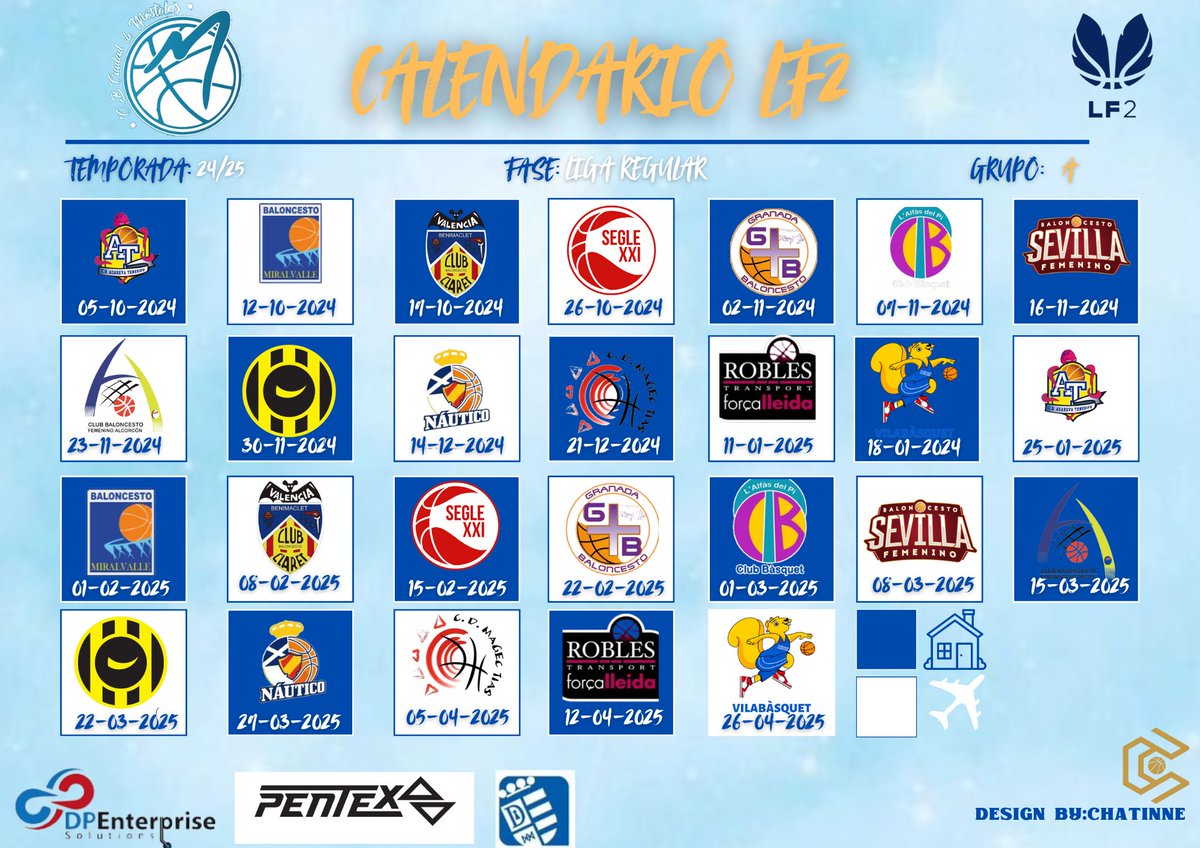 La semana llegó y es la del debut del club en LF2 de la mano de DPES. Lo hacemos el sábado en Villafontana ante <a href="/CBADAREVA/">CB Adareva Tenerife</a> y todavía estás a tiempo de ayudarnos comprando tu abono solidario.

Cuando comentamos está aventura, uno de los escalones que queríamos alcanzar era este...