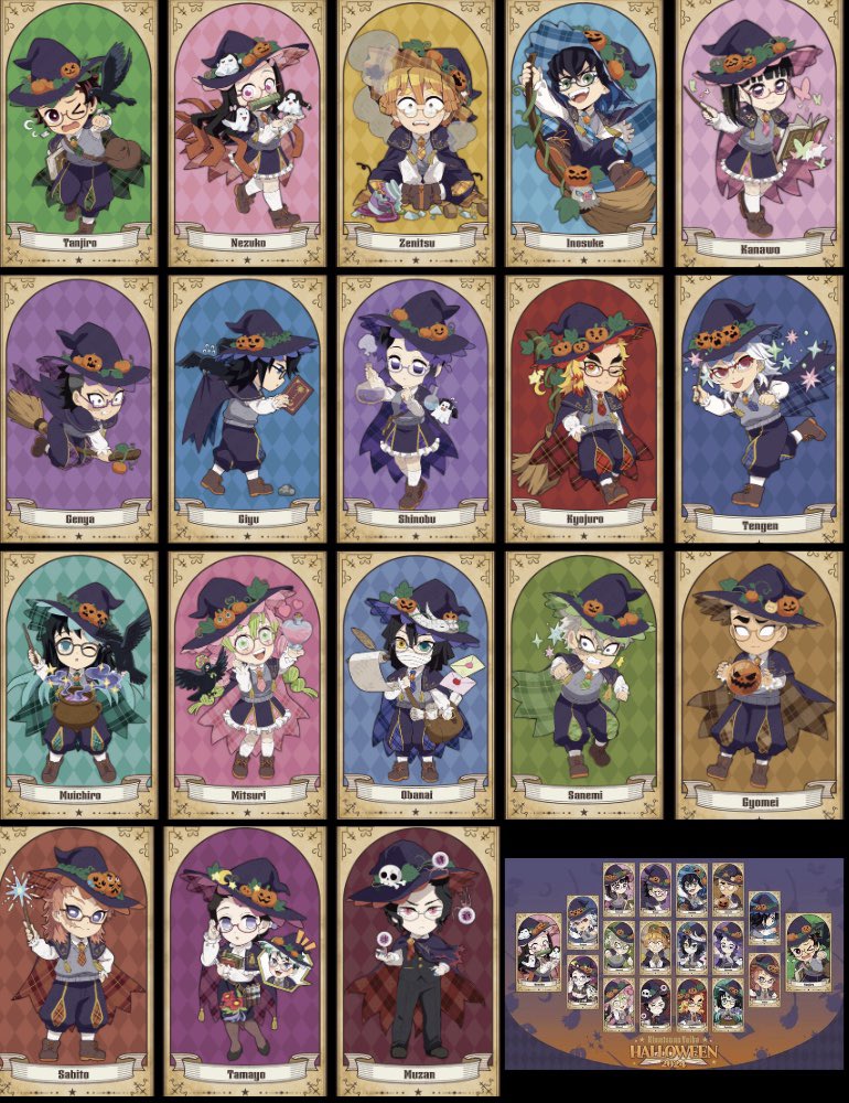 ハロウィン ufotable 缶バッジ 鬼滅の刃