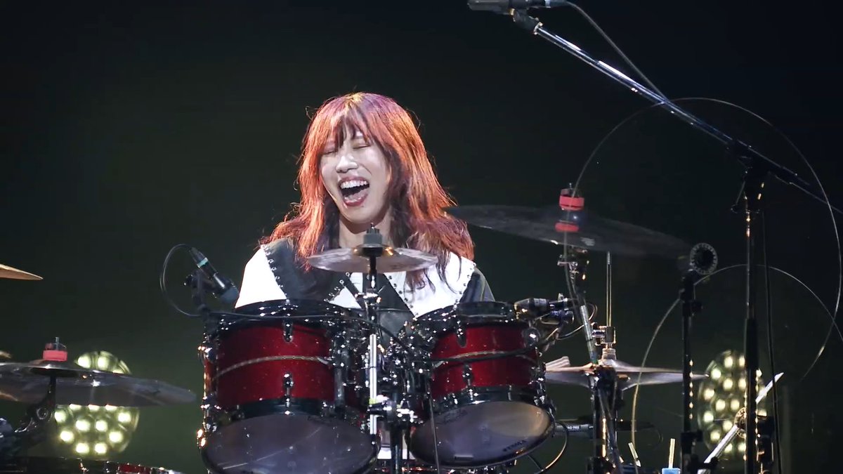Charles37555666's tweet photo. Happy Thunder Thursday!!   #bandmaid @achi_bandmaid #ToiEtMoi #ProtectYou #BlackHole #Bananas #Snoopy #DiceHate #Ramen #Unleash #RealExistence #FlyingHigh #Daydreaming #Gorilla 🥰🥰🦍🍌🍜🍣🥁🪘💛💛💞💞  We Love you Ah-chan!!! https://t.co/hnpIci6Yj5