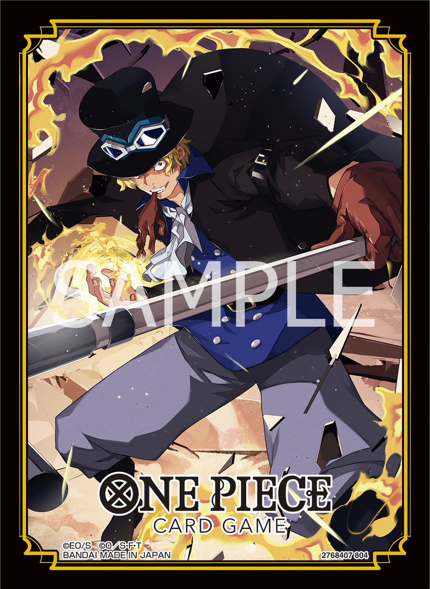 ワンピカード速報④】 11.30(土)発売 『オフィシャルカードスリーブ