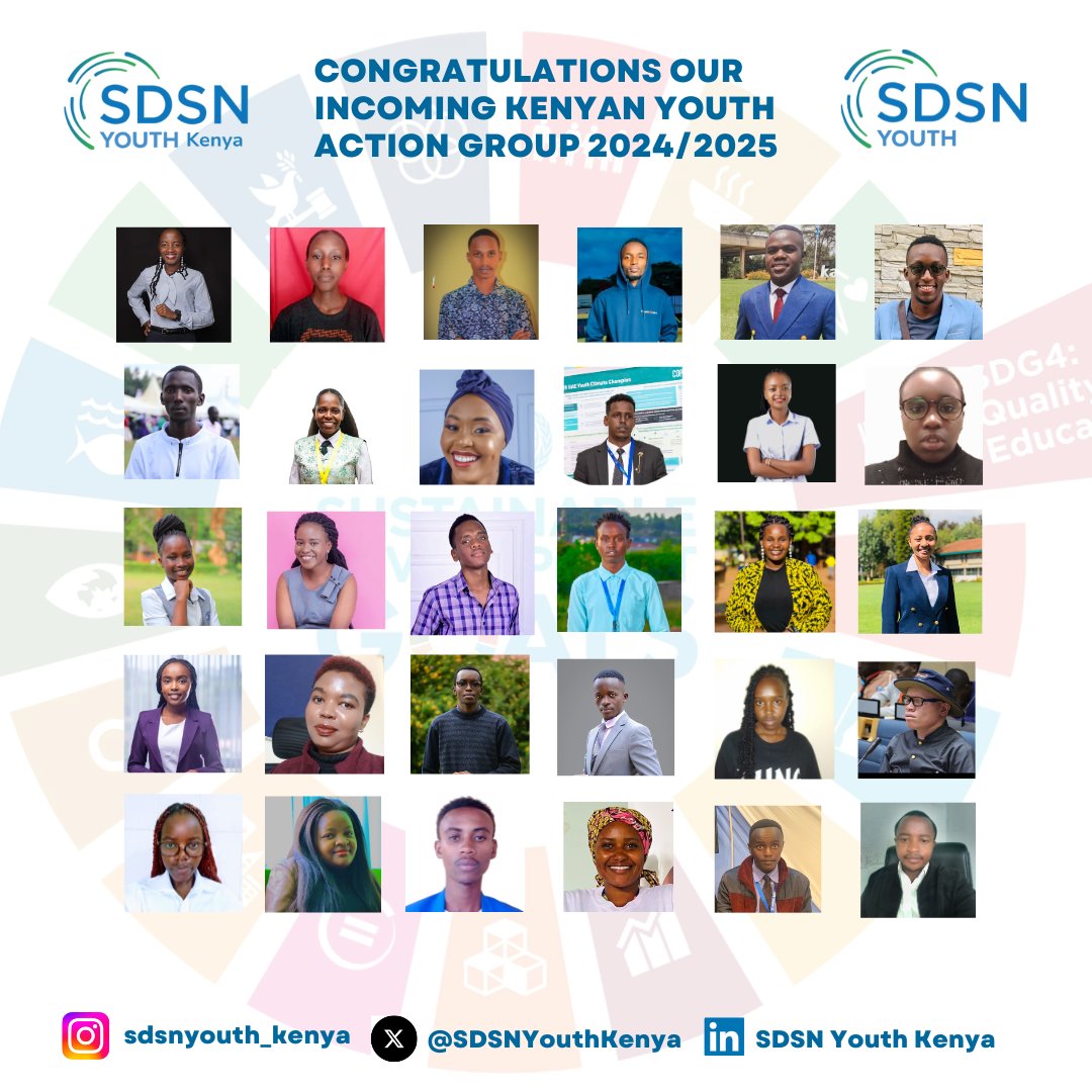 Congratulations to our incoming Action Group Members! We are excited to have you on join us as we work to achieve <a href="/SDG2030/">SDG2030</a>. Your commitment will be instrumental in driving change. We look forward to seeing the incredible progress we will make. Welcome to the team! #WajibikaNaSDGs