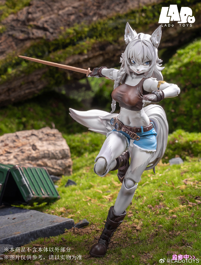 ケモノ美少女フィギュア】LADoTOY「アクションフィギュア メカニック