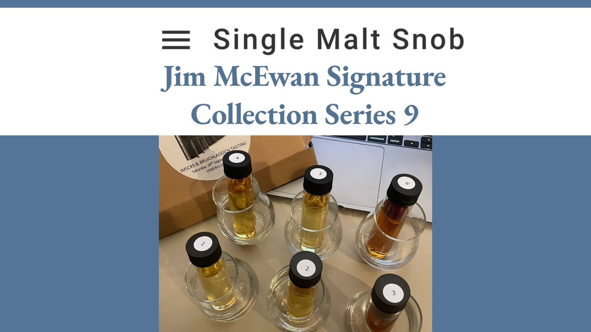 DramfoolCasks's tweet image. Have a look at this review from the Single Malt Snob on the final release of our Jim McEwan Signature Collection (released tomorrow 4th Oct at 7pm)!

👉 bit.ly/SingleMaltSnob… 🥃

#whiskynews #JimMcEwanSignatureCollection
