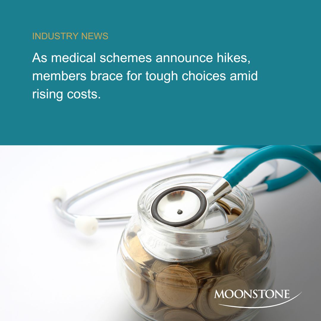 MoonstoneInfo's tweet image. Tough decisions ahead: the implications of 2025 medical scheme increases for consumers  

See more: buff.ly/3TVQoIj 

#Bonitas #CouncilforMedicalSchemes #DiscoveryHealthMedicalScheme #Momentum #Medihelp #healthcareinflation #medicalinflation #CMS #CPI #wellnessprogrammes