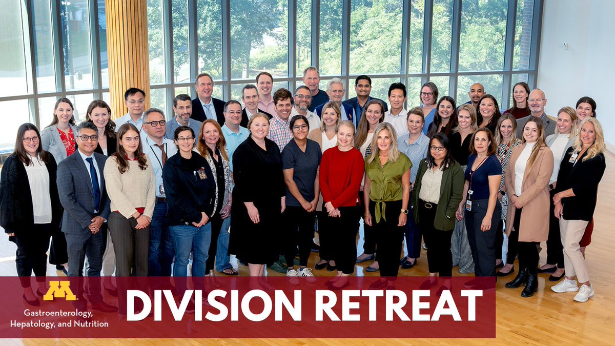 GI & Hepatology Division - University of Minnesota (@umn_gihep) on Twitter photo 🎉2024 Team Retreat
Last week, we stepped away from our daily grind to learn, innovate, & grow as a team. The future of healthcare is bright with such dedicated & passionate professionals. Let’s continue to make a difference, one step at a time. 💪
<a href="/umn_dom/">UMN Medicine</a> #TeamRetreat #Growth 🎉2024 Team Retreat
Last week, we stepped away from our daily grind to learn, innovate, & grow as a team. The future of healthcare is bright with such dedicated & passionate professionals. Let’s continue to make a difference, one step at a time. 💪
<a href="/umn_dom/">UMN Medicine</a> #TeamRetreat #Growth