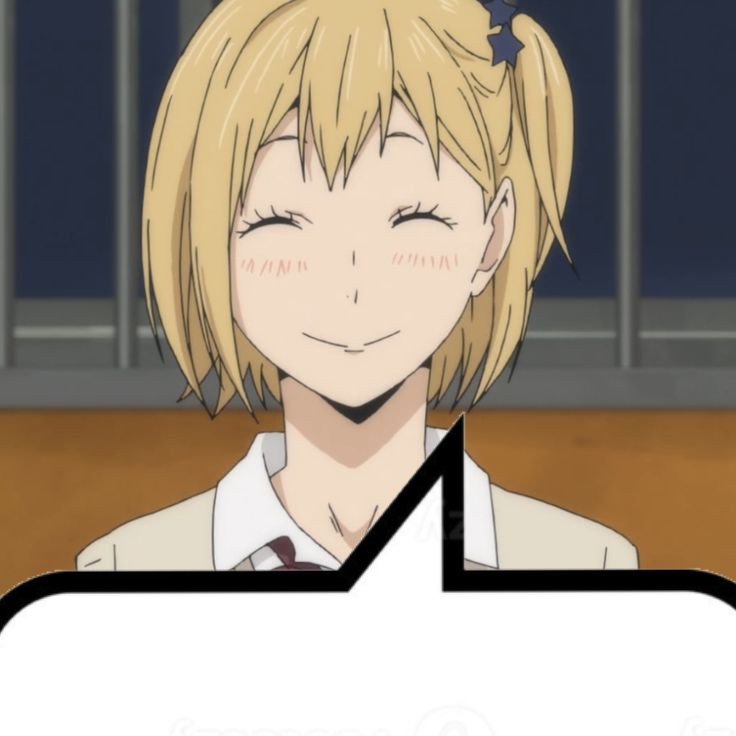 ella cuando se dió cuenta que kiyoko terminó saliendo con el calvo