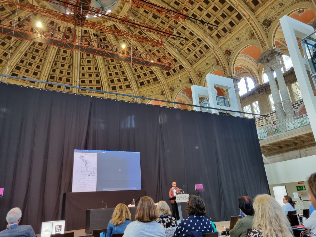 ArtLibJournal's tweet photo. Great start to a great programme at the 10th International Conference of Art Libraries in Barcelona, hosted by MNAC https://t.co/iaM44YzxL5 The conference is organised by the Art Discovery Group Catalogue, celebrating 25 years! https://t.co/dIMdNHQCLL https://t.co/EMIWZNOHeK
