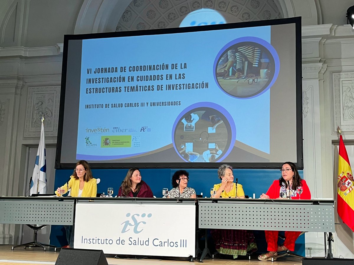 Clara Vidal (@mcvidalth) on Twitter photo Interesante mesa de Participación de los actores no científicos en la investigación en la VI Jornada de Coordinación de la Investigació en Cuidados en las estructuras temáticas de investicación del <a href="/SaludISCIII/">Instituto de Salud Carlos III (ISCIII)</a> y Universides.
Una lección siempre escucharos.
Gracias! Interesante mesa de Participación de los actores no científicos en la investigación en la VI Jornada de Coordinación de la Investigació en Cuidados en las estructuras temáticas de investicación del <a href="/SaludISCIII/">Instituto de Salud Carlos III (ISCIII)</a> y Universides.
Una lección siempre escucharos.
Gracias!