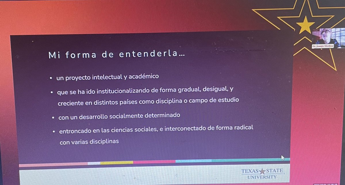Curso de Capacitación en Criminología Ambiental por <a href="/txst/">Texas State University</a> 1a sesión “Introducción a la Criminología” por ⁦<a href="/Juan_JoseMedina/">Juanjo Medina (@jjmedina.bsky.social)</a>⁩