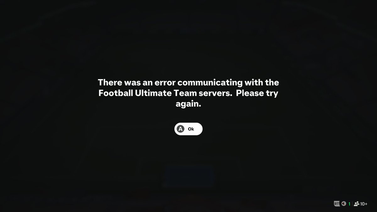 JampiesChyle's tweet photo. @EASFCDirect can you help with this issues... un-installed the game and installed it... I can play rush and pro clubs but when I play Rivals or SB then I get this error and kicks me out. Done all the updates. Please help!!! https://t.co/20ArayiDYN
