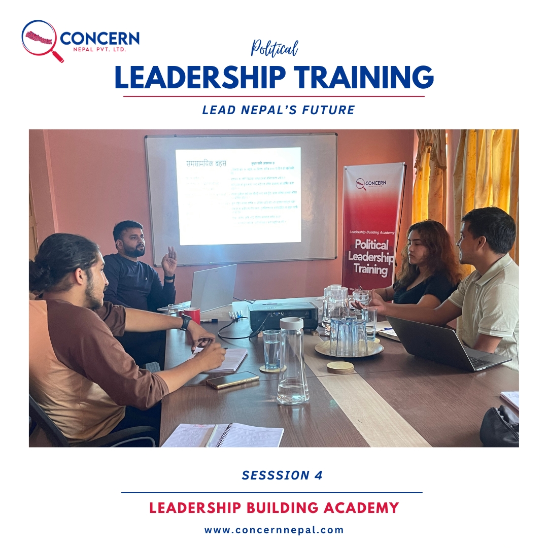 concern_nepal's tweet photo. 📚✨ Session 4 of the Political Leadership Training 🌟 Today, we had the privilege of learning from Dr.Binay Mishra, who shared valuable insights on Governance and Federalism. His expertise has truly broadened our understanding of these key pillars in political leadership.💡#LBA https://t.co/e76CPizX5q