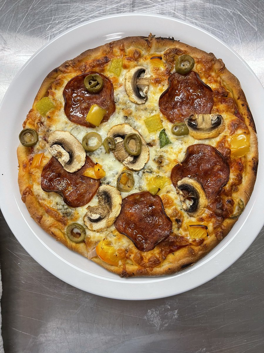 Student had fun working with yeast and letting it bloom to make pizza dough. They learned how to knead dough and how it helps with lengthening and strengthening the gluten strands. <a href="/SacredHeartOCSB/">Sacred Heart Catholic High School</a> #SacredHeartHospitality #ocsb