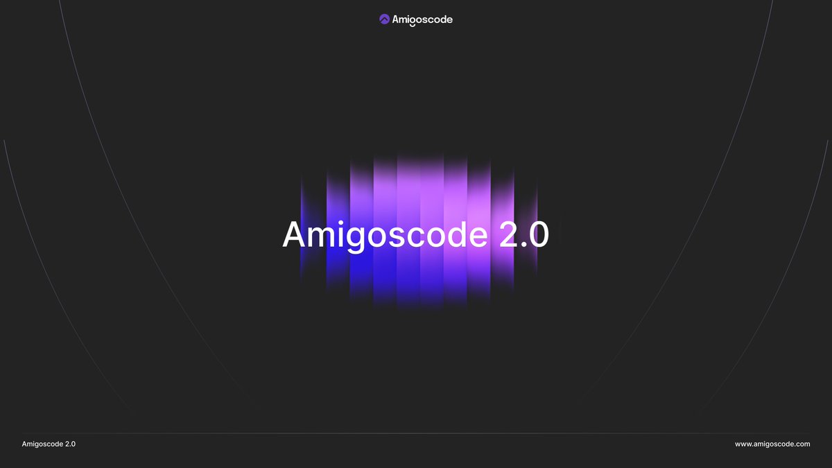 Something BIG is coming to Amigoscode. Get ready to take your coding career to the next level! Stay tuned for an exciting announcement... 👀