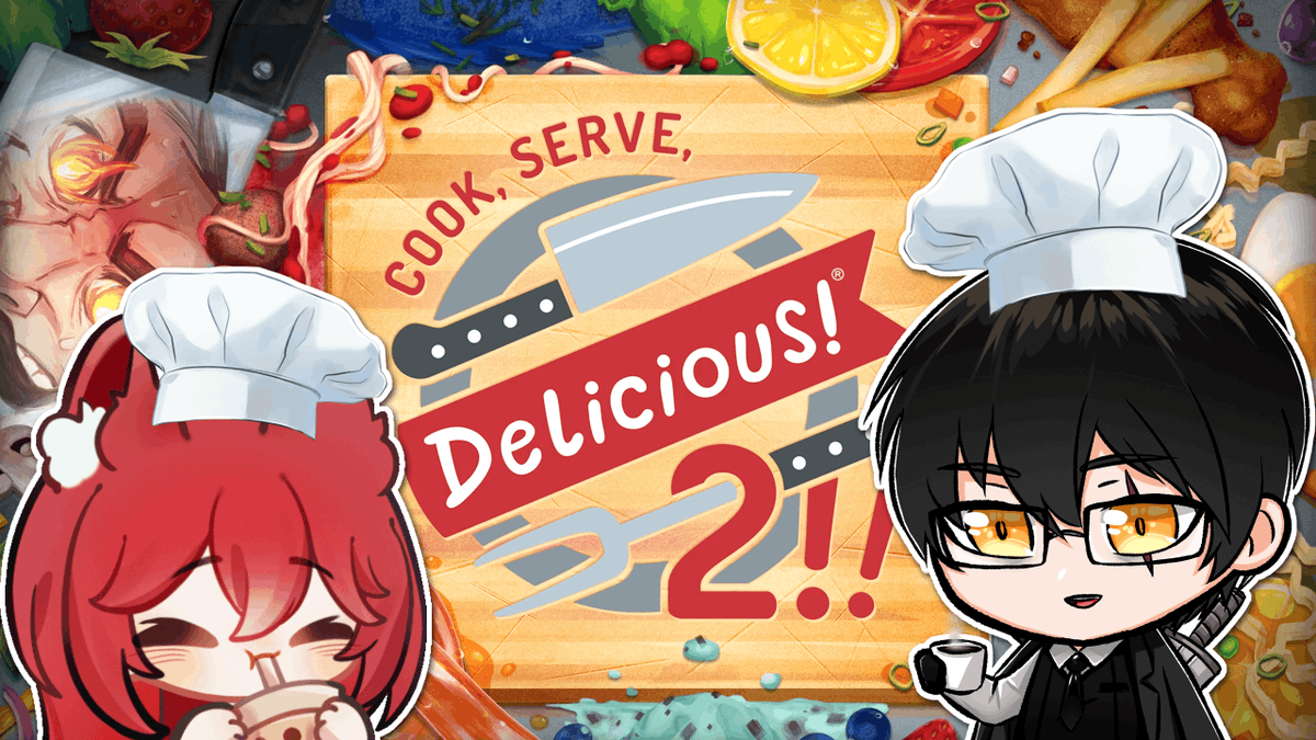 Xaelamie's tweet photo. Going live later playing some #cookservedelicious2 w/ Β @ArekuGemu!!β¨
We cooking! Come hang out in chat~
πLinkie to waiting rooms below!
π~8:00PM, GMT+8
#xaelive #vtuber https://t.co/EiRUzcREve
