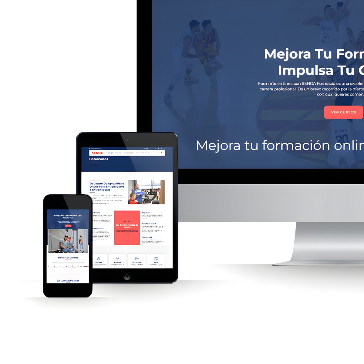 DigitalClm's tweet photo. 🖥️ 🏀 🛍️ Diseño y maquetación del sitio web de la academia @senda_formacio con tienda online implementada en @moodlehq . Para profesionales del baloncesto y @basquetcatala. #entrenadoresBaloncesto #formaciononline #elearningspecialist #elearningdevelopment #serviciosdigitales https://t.co/ibtJTQehbo