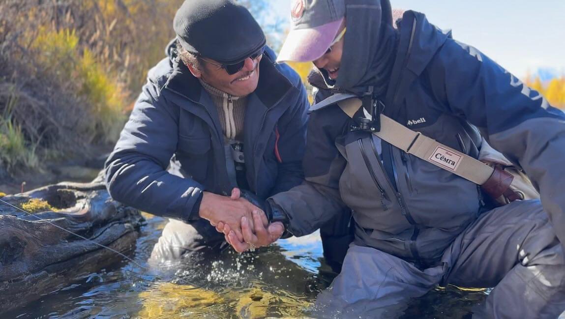 wildfishing1122's tweet photo. モンゴルタイメン🇲🇳
#flyfishing #mongolia #taimen #speycasting #speyfishing #wildfishingequipment #hotop https://t.co/h6wPfPlR3S