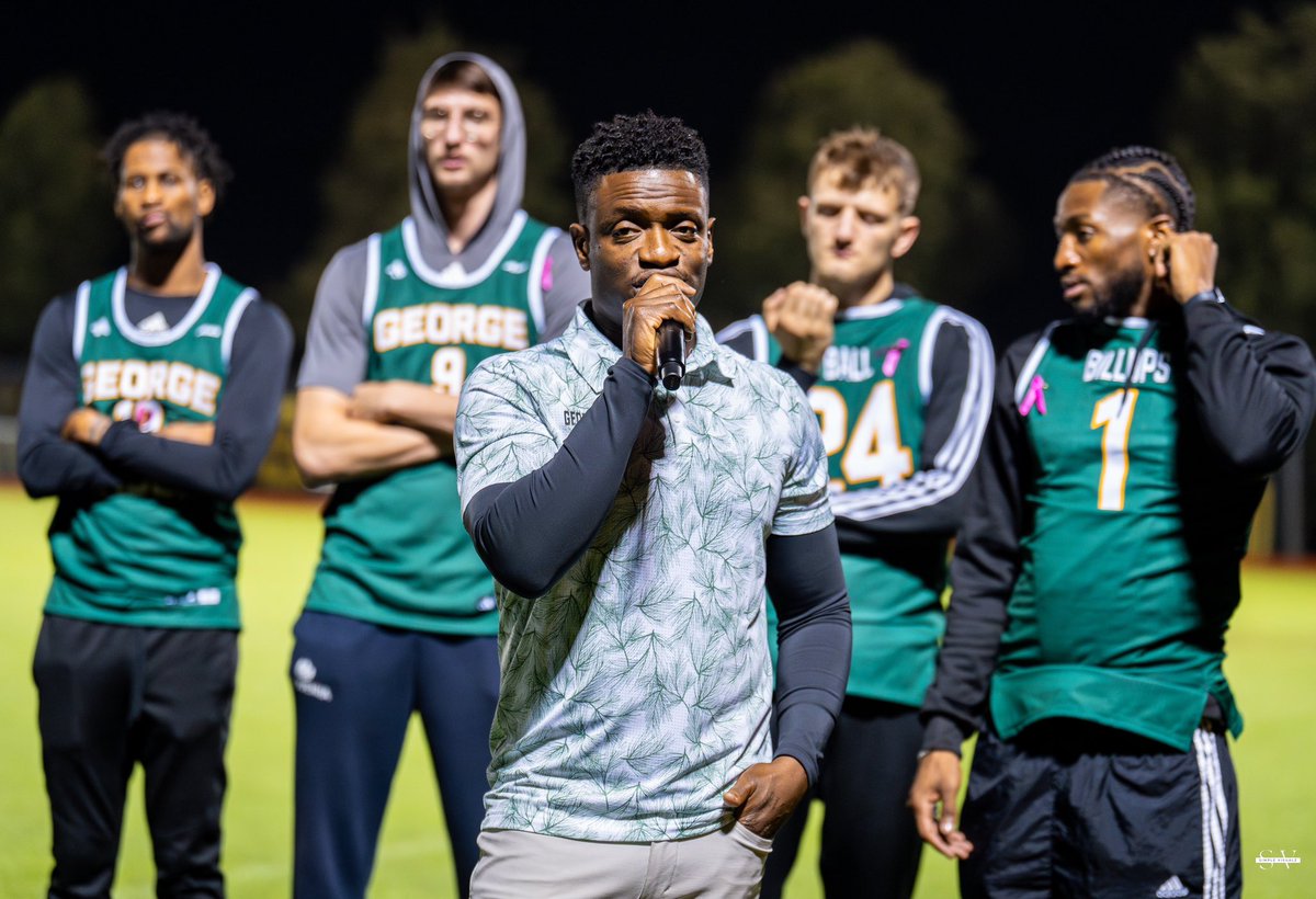 CoachTonySkinn's tweet photo. Thank you to the Coaches, The Student Athletes, @ZTAgmu and everyone else who came to support us for #MASONMILE We all need 🖤in doses. See you NOV 4th @eaglebankarena . 🔰 https://t.co/OL36BiyK5G