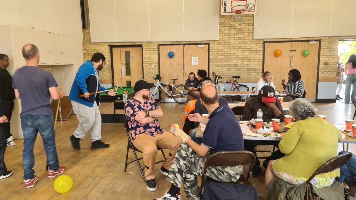 What a fantastic #RecoveryMonth celebration <a href="/cafelifewf/">Cafe life</a> <a href="/CGLinWF/">CGLinWF</a>🎉Lots of food, fun and games and music🎶🏓A massive thanks to everyone who attended and donated treats🍬and a special mention to our #BRIC team for all of their efforts👏
Who said #recovery is boring🤣
<a href="/wfcouncil/">Waltham Forest Council</a>