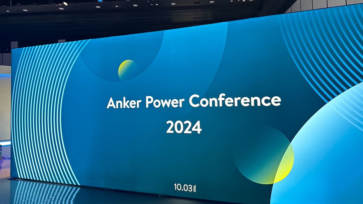 Anker_JP's tweet photo. 「Anker Power Conference 2024 Fall」が無事終了しました。本日発表された情報は、下記のまとめページにてご覧いただけます。今後も皆様の毎日がよりスマートで、快適になる製品をお届けして参りますので、応援のほどよろしくお願いいたします⚡️#APC24Fall
https://t.co/9zY7H7VlLJ https://t.co/g9EwrsLiCl