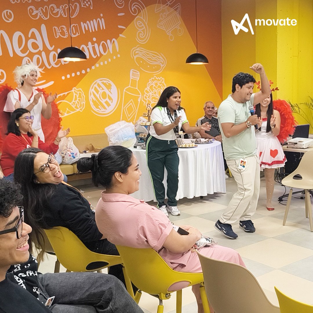 movate_inc's tweet image. To celebrate the essence of office friendship and camaraderie, our #Colombia #Movators organized a cute celebration featuring two Cupids sharing delicious brownies, candies, and other food items. Take a glimpse! 💖
#Movate #LifeAtMovate #LoveAndFriendshipDay #OfficeBuddies #Fun