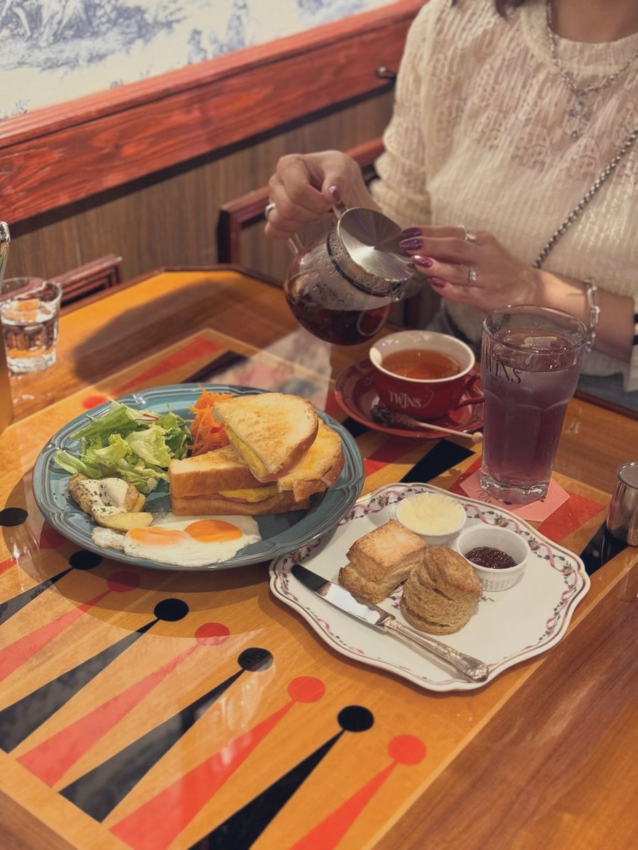 k35nago's tweet photo. 名古屋のNEWお洒落カフェ☕️爆誕🎉
ここまじわいのお気に入り殿堂入りしそう
お店は「THE TWiNS 1921」 https://t.co/AK4TpOyhCB