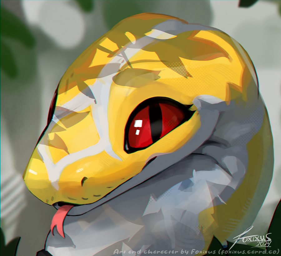 FoxixusArt's tweet image. Snek :P