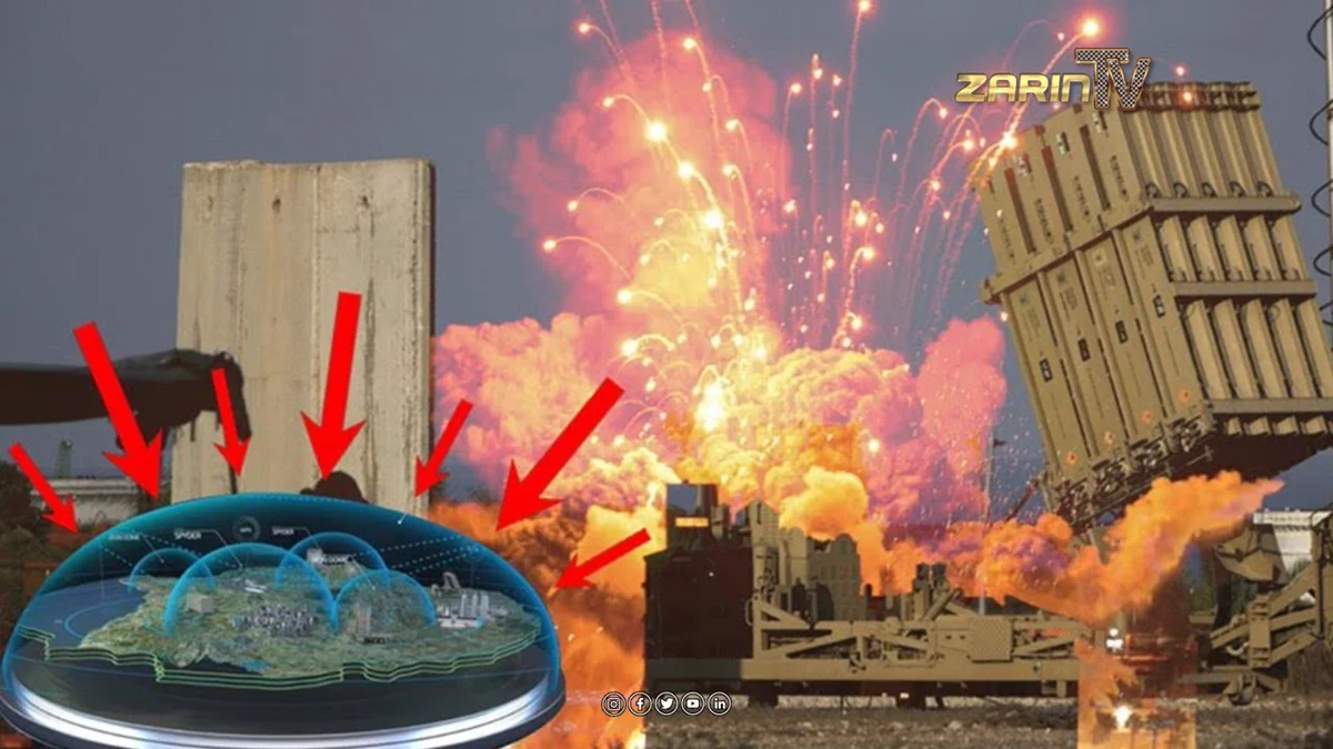 آیا گنبد آهنین اسراییل در برابر موشک‌های ایران شکست خورد؟ 