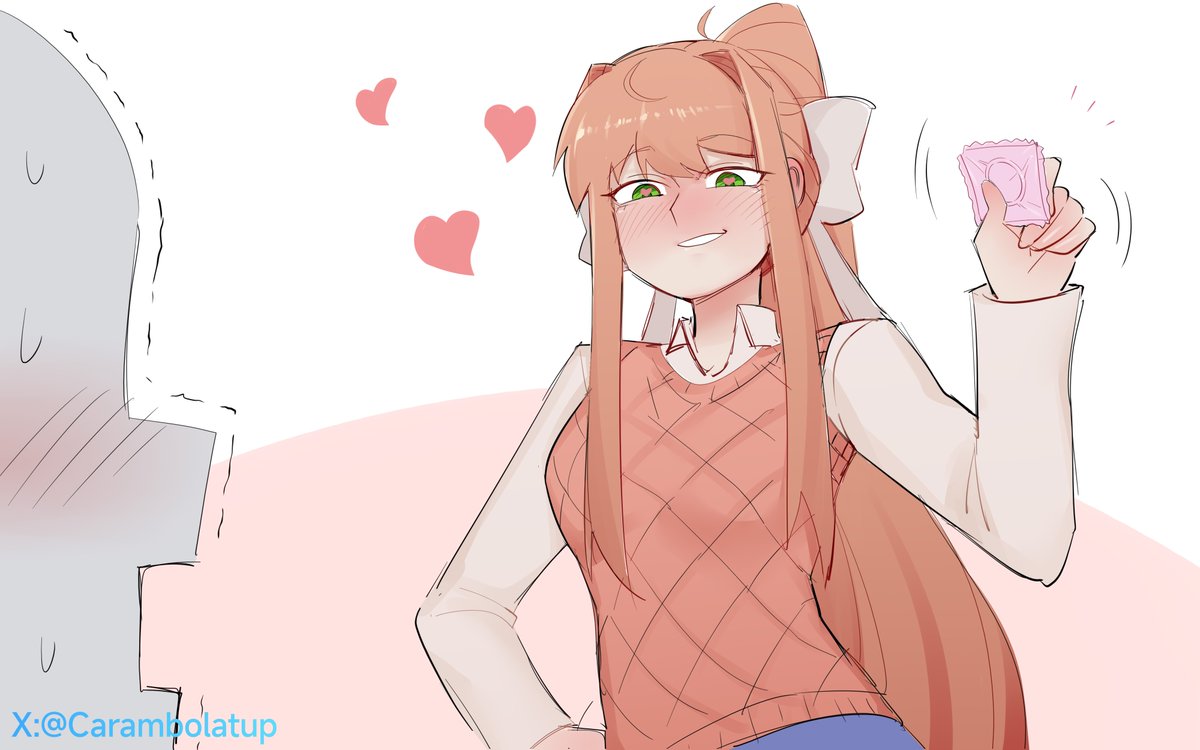 monika: Maybe we can do something... Interesting thing.😍

#DDLCMonika #DokiDokiLiteratureClub 
#Dokidokiliteratureclubplus 
#monika
