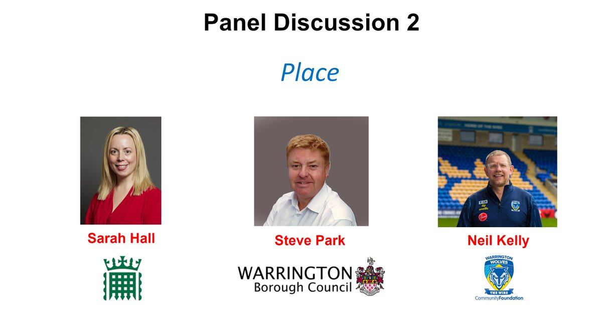 Warrington & Co (@warringtonco) on Twitter photo Panel 2 at the #warrington #busines #conference on the 11th Oct will focus on #placemarketing, with the town itself as the #brand. <a href="/Sarah_Hall81/">Sarah Hall MP</a>, <a href="/steve__park/">Steve Park</a> & <a href="/nkel7/">neil kelly</a> offering insight. <a href="/UKLabour/">The Labour Party</a> <a href="/WarringtonBC/">Warrington Borough Council</a> <a href="/WWRLFoundation/">Warrington Wolves Community Foundation</a> <a href="/WarringtonBEx/">Warrington Business Exchange</a> <a href="/WarringtonChamb/">Warrington Chamber Of Commerce And Industry</a> Panel 2 at the #warrington #busines #conference on the 11th Oct will focus on #placemarketing, with the town itself as the #brand. <a href="/Sarah_Hall81/">Sarah Hall MP</a>, <a href="/steve__park/">Steve Park</a> & <a href="/nkel7/">neil kelly</a> offering insight. <a href="/UKLabour/">The Labour Party</a> <a href="/WarringtonBC/">Warrington Borough Council</a> <a href="/WWRLFoundation/">Warrington Wolves Community Foundation</a> <a href="/WarringtonBEx/">Warrington Business Exchange</a> <a href="/WarringtonChamb/">Warrington Chamber Of Commerce And Industry</a>