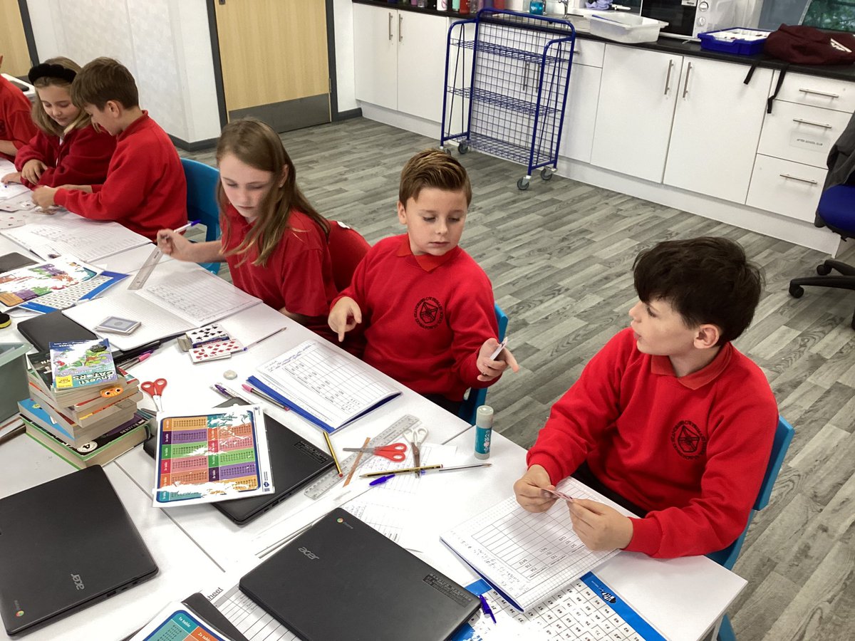standrewsmajor's tweet photo. Year 5 have enjoyed using playing cards to reinforce their place value skills today. We love learning through play! #SAMsY5 #SAMsNumeracy https://t.co/w4YeBgyDhe