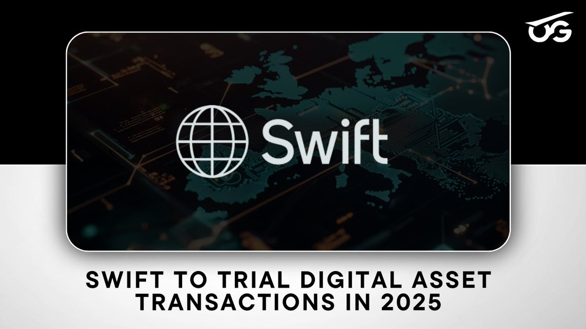 📢Breaking : SWIFT has just unveiled plans to test digital asset transactions by 2025, a major step toward integrating traditional banking with blockchain technology 🔗🏦

This trial aims to enhance the efficiency and security of cross-border payments while embracing the growing
