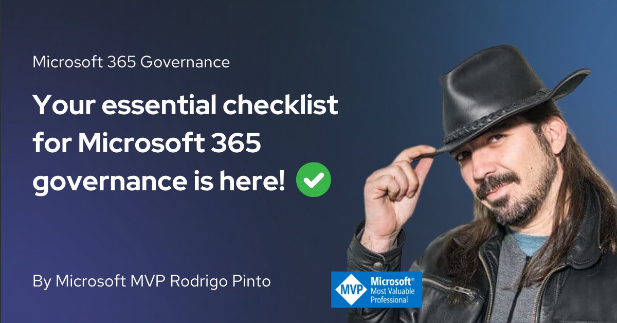 Is your #Microsoft365 environment under control? 🤔 Our latest article shares essential tips for effective #governance.

✅ Get the essential checklist: bindtuning.com/resources/blog…

#DataSecurity #Compliance #BestPractices