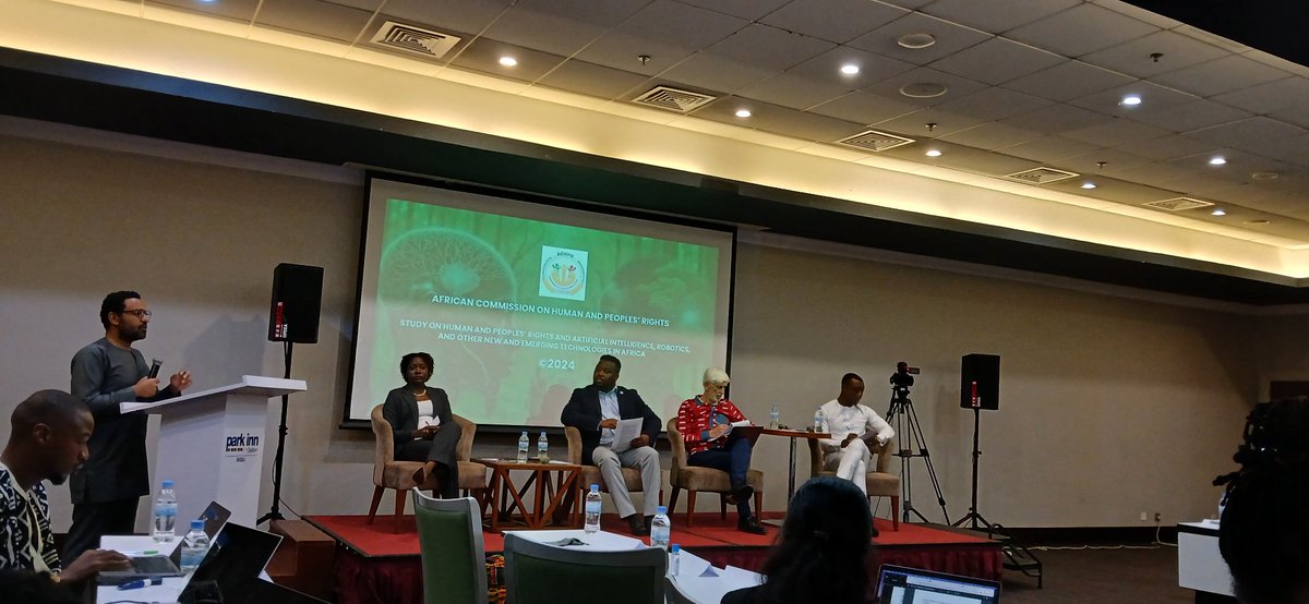In response to it's mandate &amp; to Resolution 473, the African Commission on Human &amp; People's Rights conducted a study on AI,robotics 
&amp; other emerging technologies in Africa. I was invited to the validation meeting in Kigali,Rwanda <a href="/MISARegional/">MISA Regional</a> <a href="/misazimbabwe/">MISA Zimbabwe</a> <a href="/achpr_cadhp/">African Commission on Human and Peoples' Rights</a>