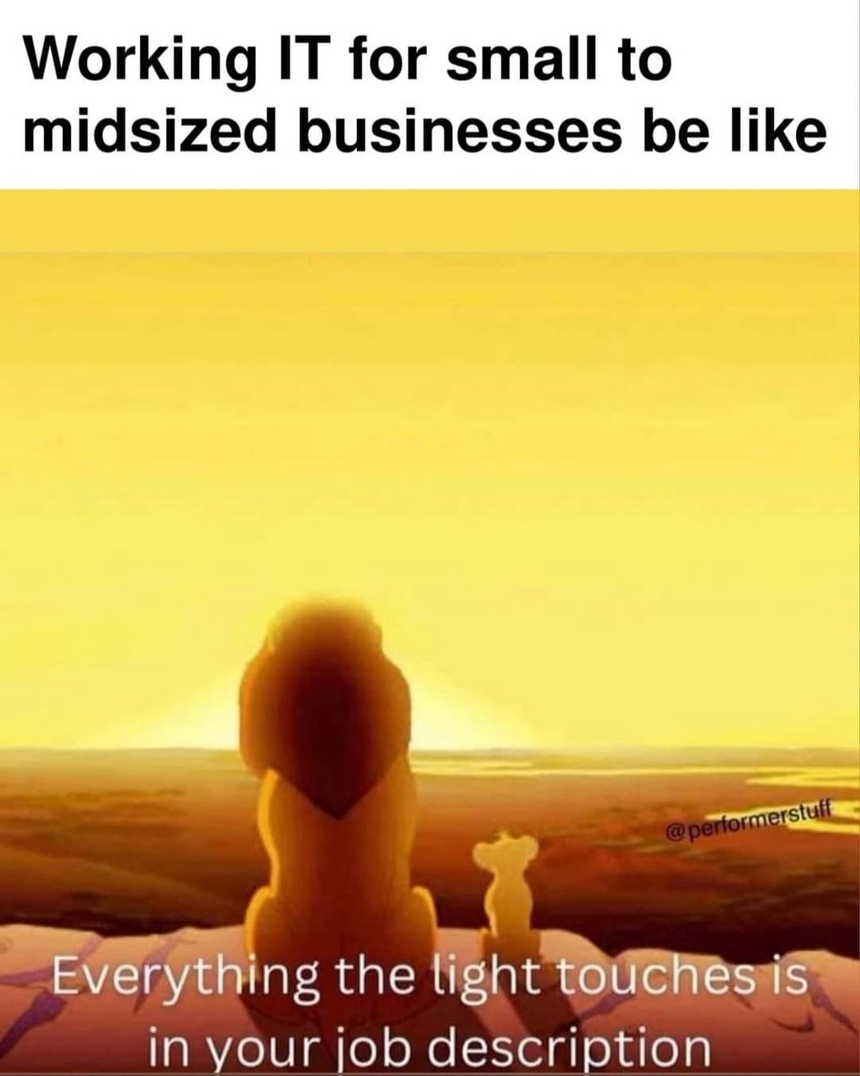 Friendly reminder to be nice to your IT staff 💗🫶