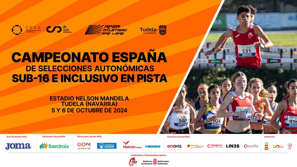 Los atletas del <a href="/CAGranadaJoven/">Atletismo Granada Joven</a> Kiko e Irene, este finde con la selección de la <a href="/atletismoFAA/">Federación Andaluza de Atletismo</a> sub16
atletismogranadajoven.com/kiko-e-irene-c…