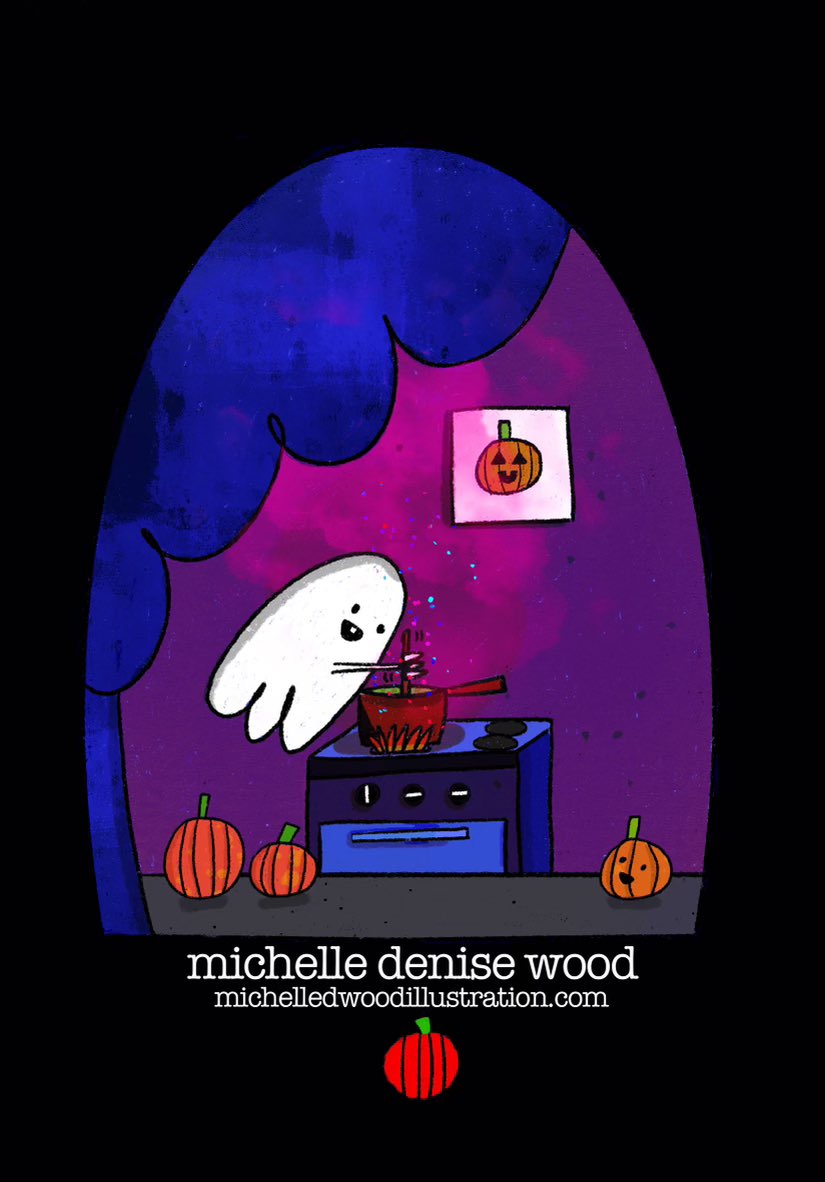 Michelle Denise Wood Illustration tweet media