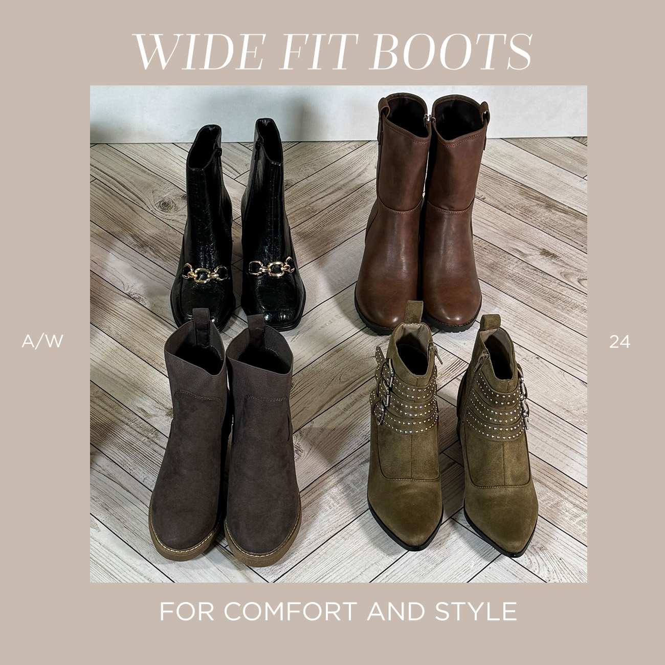 Evans on X Step into the new season in style with our wide fit boots Check out our latest blog for our best wide fit and wide calf boots at Evans https t jZi4ohIj2D
