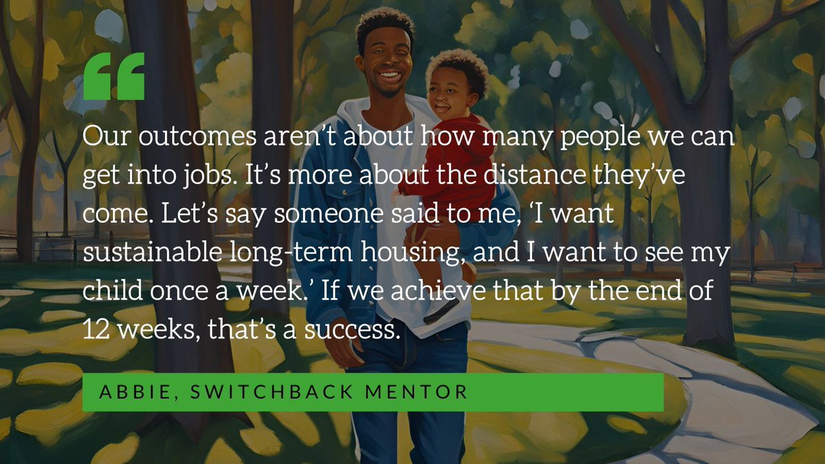 T2A Alliance (@t2aalliance) on Twitter photo We recently spoke to Abbie Gregory, Senior Switchback Mentor, about her work supporting young men during resettlement.
<a href="/Switchback_ldn/">Switchback</a> support young men to find a way out of the justice system and build stable, rewarding lives.
Read it here ➡️ buff.ly/4eyBz6C We recently spoke to Abbie Gregory, Senior Switchback Mentor, about her work supporting young men during resettlement.
<a href="/Switchback_ldn/">Switchback</a> support young men to find a way out of the justice system and build stable, rewarding lives.
Read it here ➡️ buff.ly/4eyBz6C
