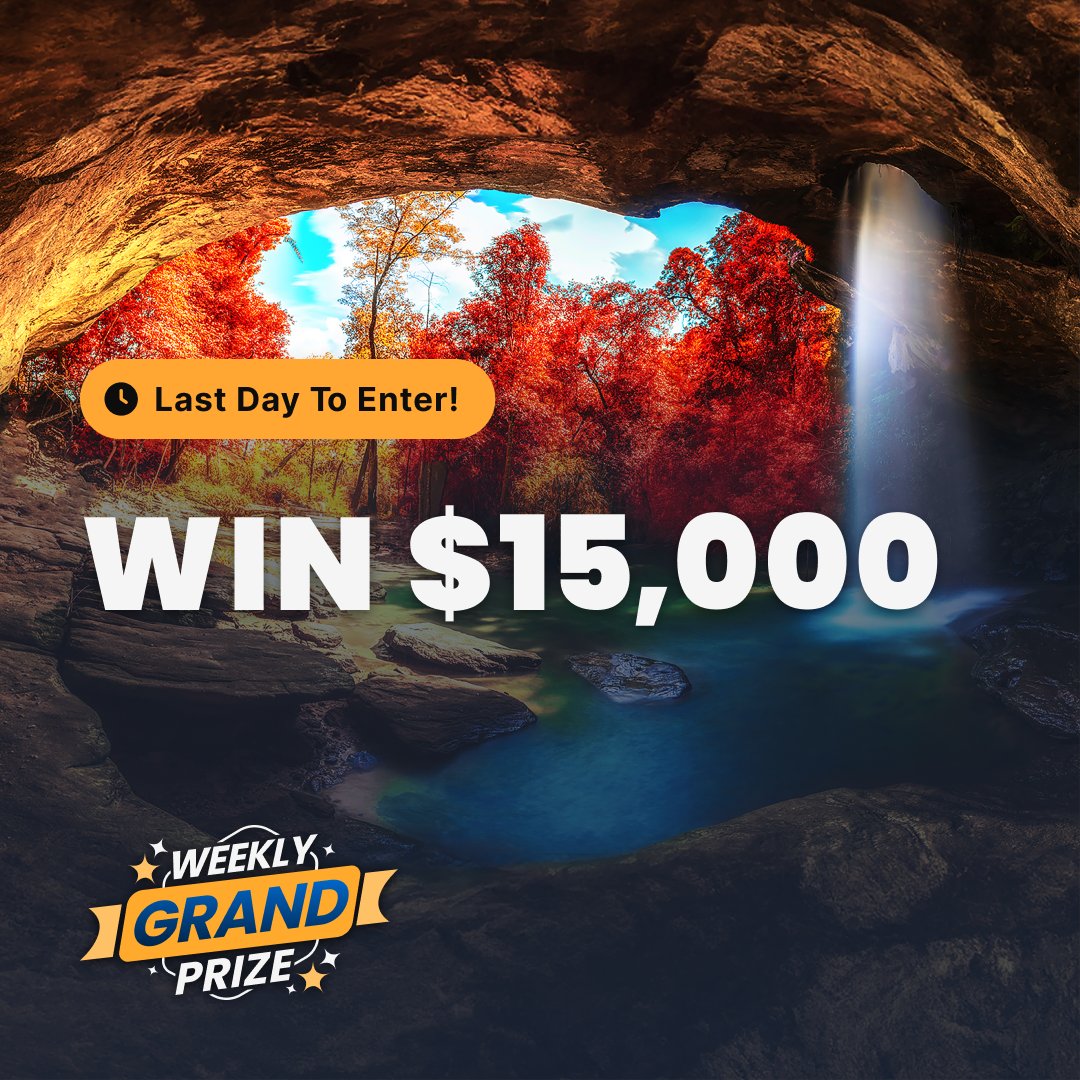 pchdotcom's tweet photo. **Only Hours Left** Don’t miss your chance to win an incredible $15,000 cash prize that could make so many of your dreams come true! Claim your FREE entries to win while there’s still time: https://t.co/hRNPwKZ3sh https://t.co/2Jd7I1T8hW