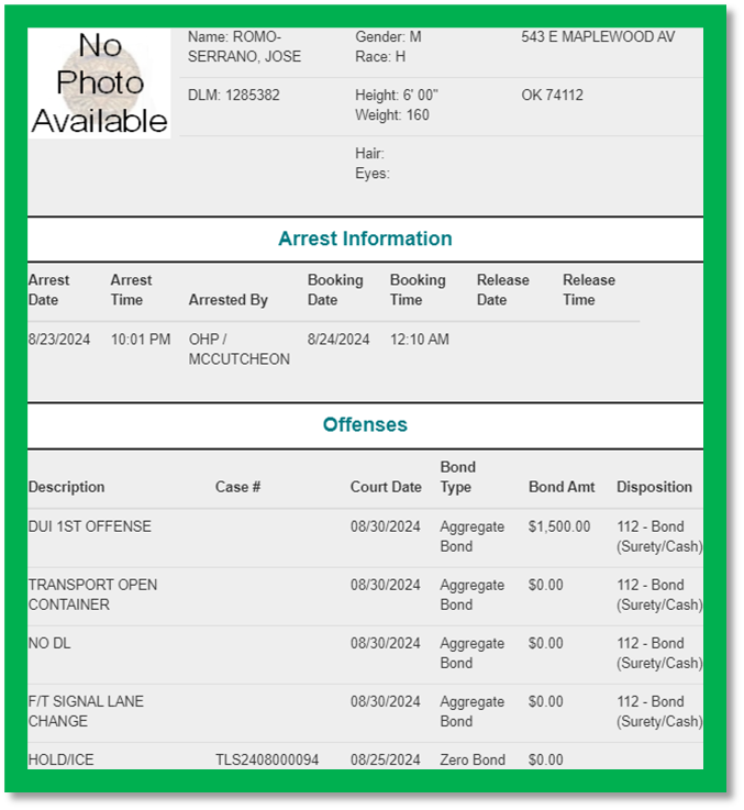 RobertDinTulsa's tweet photo. Illegals in Tulsa - Batch #169.
Tulsa County Booking Photos - Mostly WHITE.  Batch #147.

Putting faces to the names of illegals when their photos are scrubbed from the Tulsa County jail public profile.

Illegal #1) Example of the right way
@OHPDPS
Hispanic

Illegal #2) Example of the wrong way
@TCSO
WHITE

• Different races - shuts off any debate on whether Hispanic is a race, choice in the software, etc...
• WHITE-washing criminal statistics = Pathetic hypocrisy

Both illegals) Typical drunk drivers