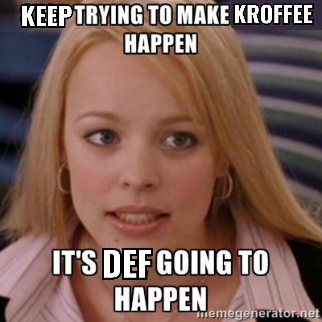Happy October 3rd to that niche group of tea lovers that were tweens and teens in the aughts, we hope it's very merry 👚☕️📓 🎅🏼

#itsoctober3rd #makefetchhappen #kroffee #icedkroffee