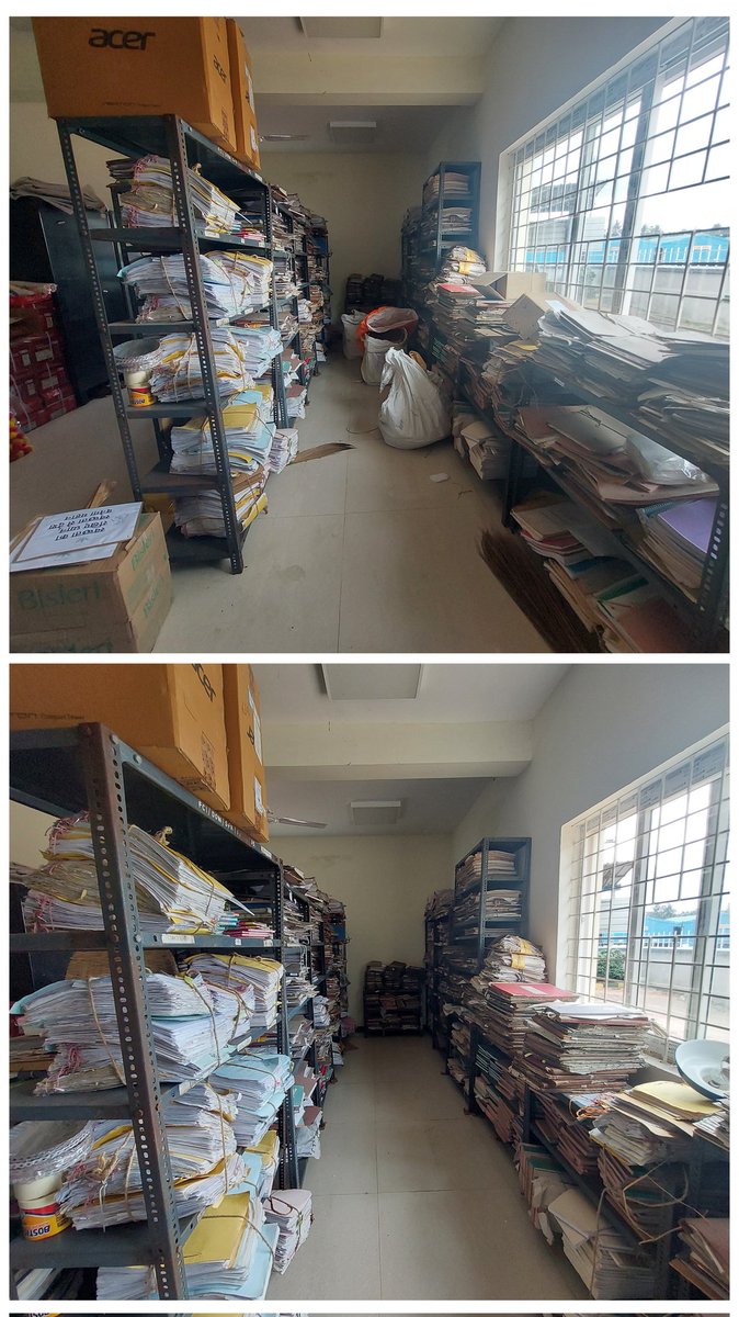 FciMysore's tweet photo. As part of Special Campaign 4.0 Weeding out of Old records for creating storage space conducted at Record room of FCI Divisional Office Mysore on 03.10.2024
#SCDPM4, #SHS2024,#SwacchataHiSeva https://t.co/oM9Ci7GQIA