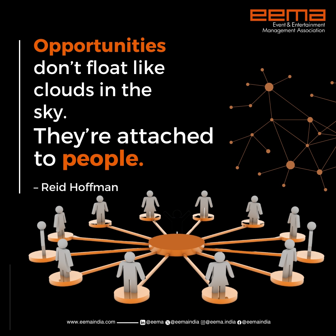 eemaindia's tweet image. Networking is all about the people you meet and the connections you create! Every opportunity stems from relationships. Start conversations and watch your possibilities soar! 🚀 #EEMA #RelationshipBuilding #Opportunities