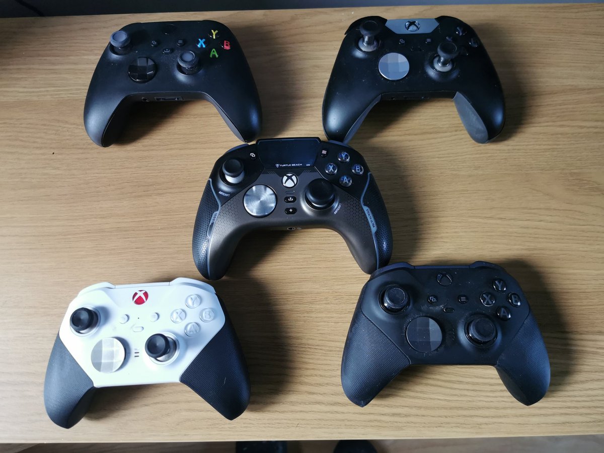 5 controller since owning my series X 1 standard 3 elites. All 4 failed with stick drift funnily just out of warranty last one was 13 days. Opted for turtle beach stealth ultra (anti stick drift technology) lasted 3 weeks before RT button broke.
Absolutely DISGUSTED