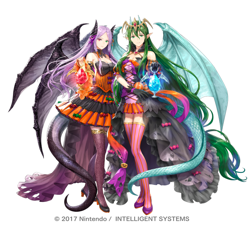 「『ファイアーエムブレム ヒーローズ』にて 「双界英雄-悠久の収穫祭 ナギ」の イ」|麻谷 知世のイラスト