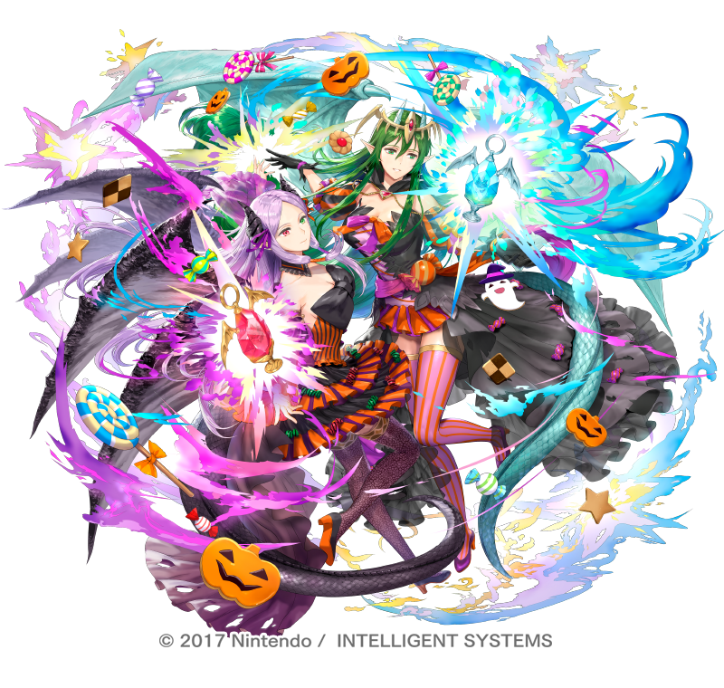 「『ファイアーエムブレム ヒーローズ』にて 「双界英雄-悠久の収穫祭 ナギ」の イ」|麻谷 知世のイラスト