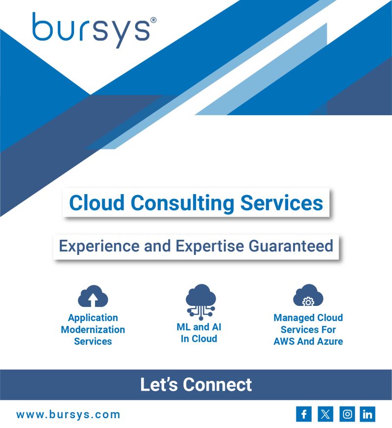 Are you looking for scalable and secure cloud solutions for your business? 

Our certified Microsoft Azure and AWS consultants guarantee seamless cloud migration to help you stay ahead of the competition.

Contact us 
bursys.com/contact/

#cloudservices #cloudmigration