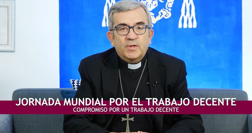 Luis Argüello recuerda la prioridad del trabajo sobre el capital en la Jornada Mundial por el Trabajo Decente social.conferenciaepiscopal.es/documentos/acc…